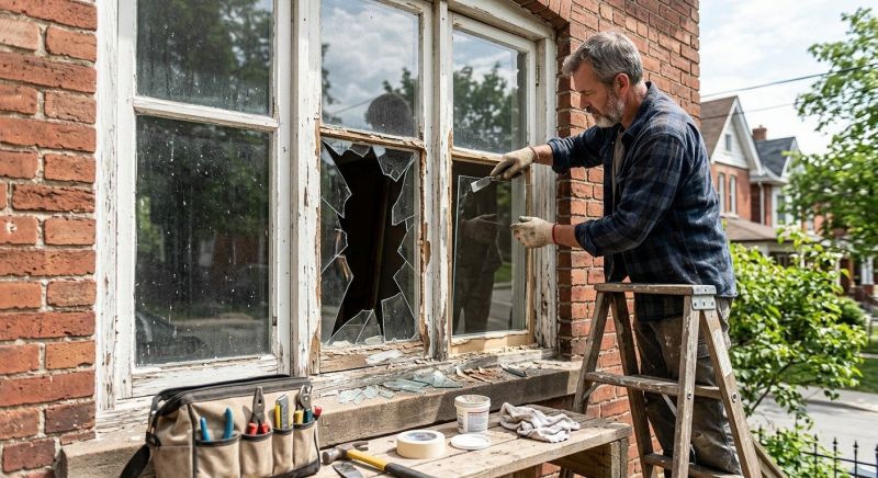 Shower Window Repair in Alpharetta, GA