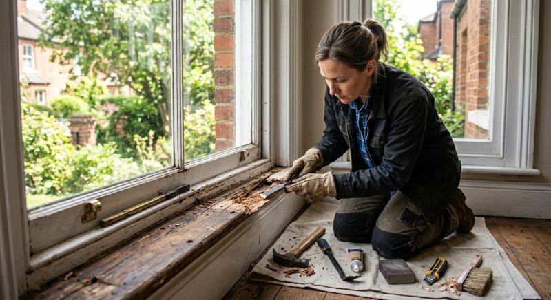 Window Sill Repair in Conroe, TX